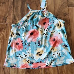 Floral Halter Top